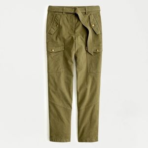 J Crew High-Waisted Military Pant